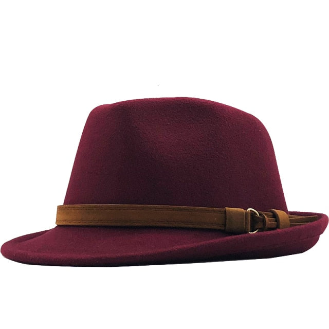 New Wool Winter Fedora Hat