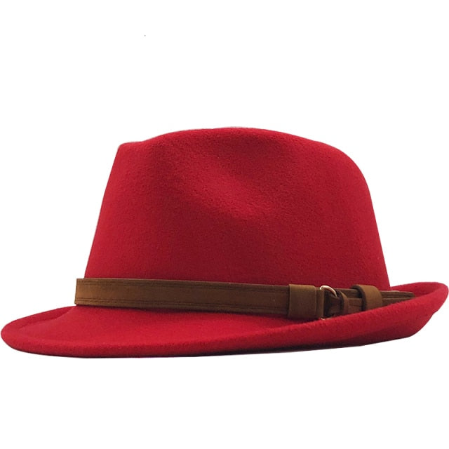 New Wool Winter Fedora Hat