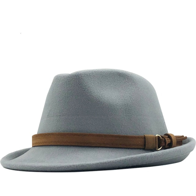 New Wool Winter Fedora Hat