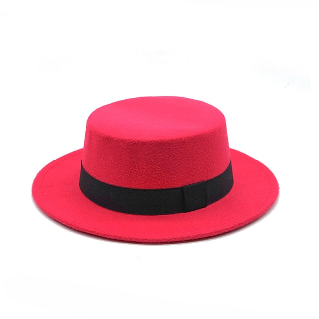 Winter Imitation Woolen Fedoras Hats