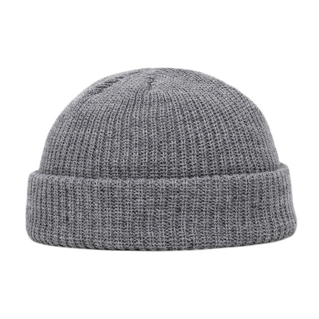 Winter Warm Beanies Casual Short Thread Beanie Unisex