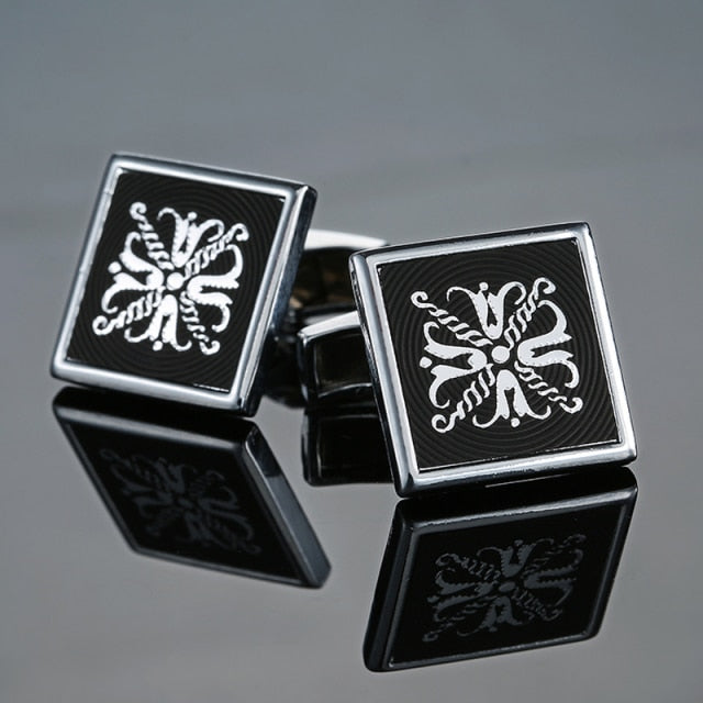 Retro pattern Cufflinks