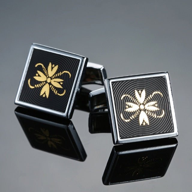 Retro pattern Cufflinks