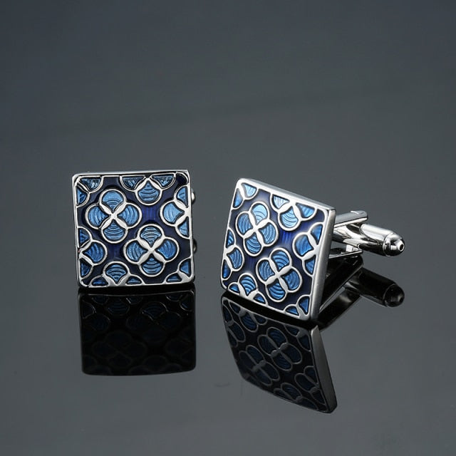 Retro pattern Cufflinks