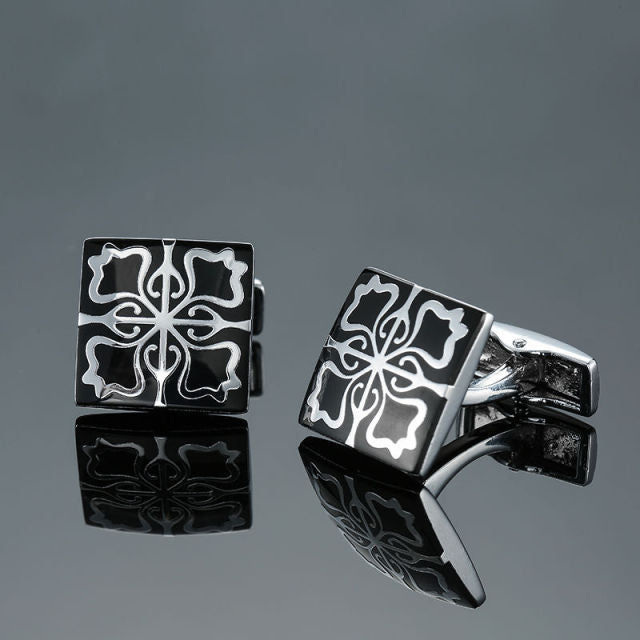 Retro pattern Cufflinks