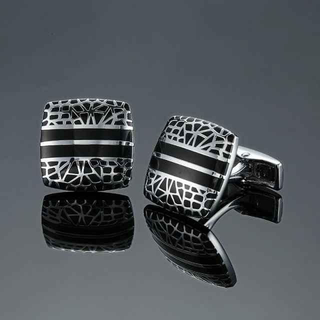 Retro pattern Cufflinks