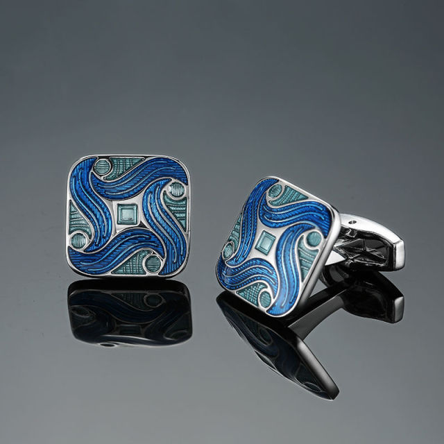 Retro pattern Cufflinks