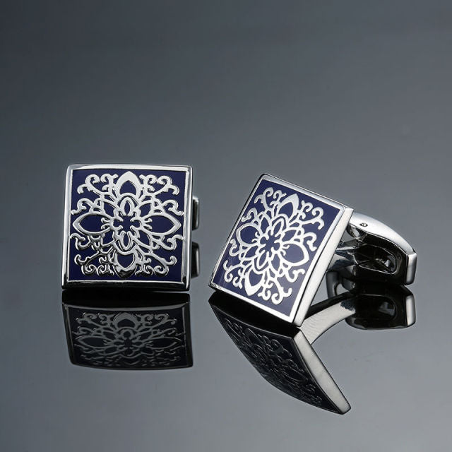 Retro pattern Cufflinks