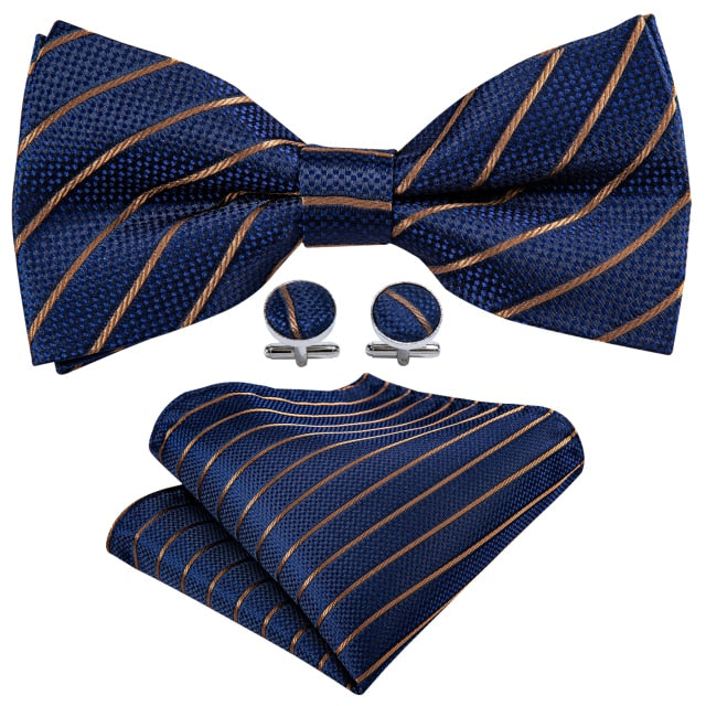 Pre-Bow Bowtie Silk Jacquard Tie