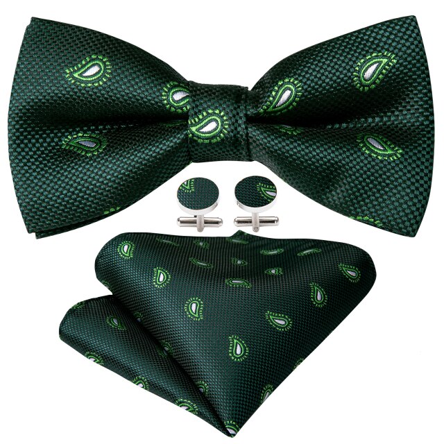 Pre-Bow Bowtie Silk Jacquard Tie