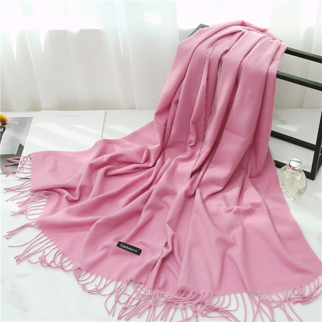 Thick Warm Cashmere Scarf