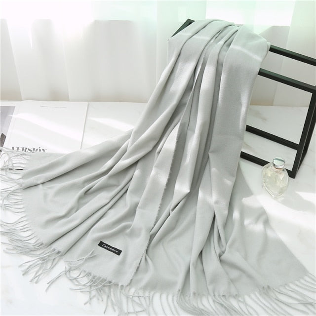 Thick Warm Cashmere Scarf