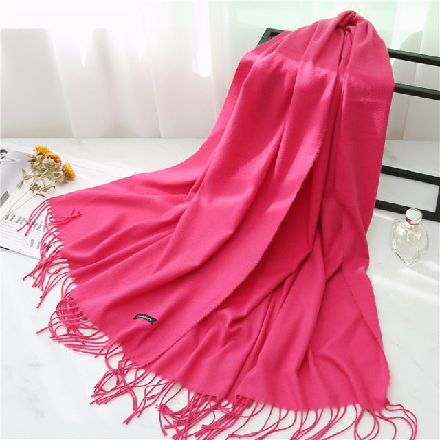 Thick Warm Cashmere Scarf