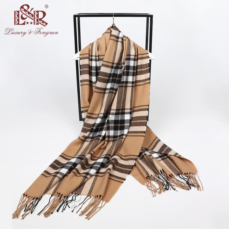 Luxury Winter Cashmere Pashmina Scarf