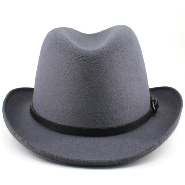 Wool Blend Classical Homburg, Adjustable Size M-L